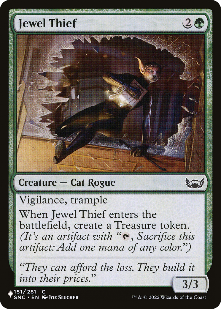 Jewel Thief [The List] | Card Merchant Takapuna