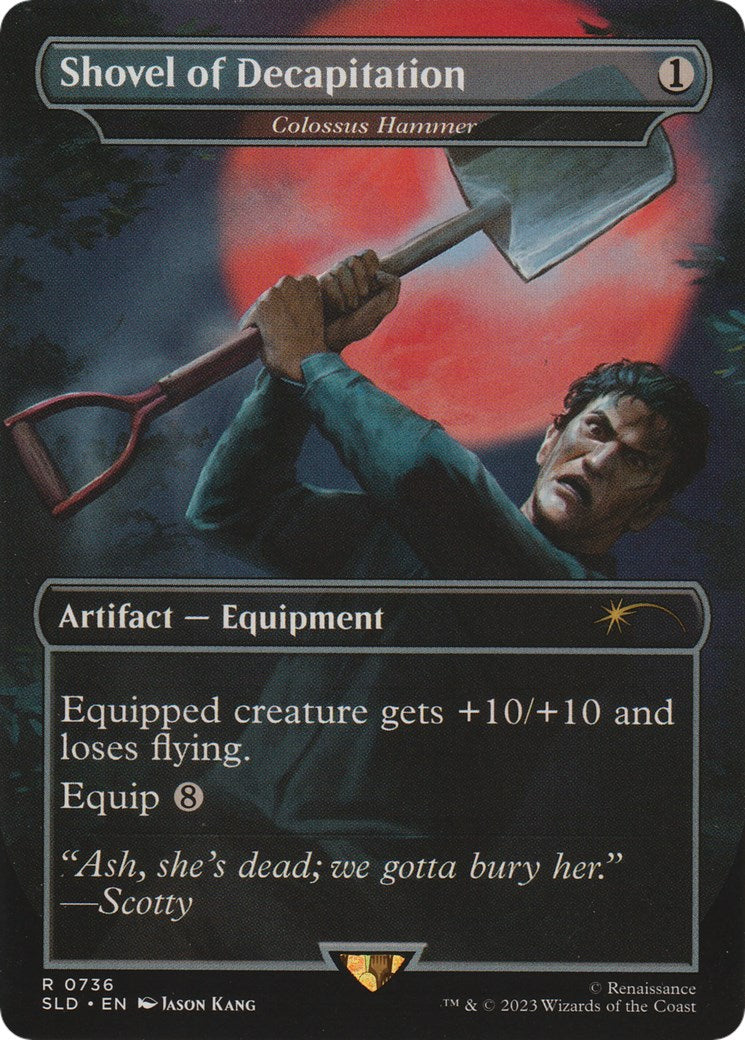 Shovel of Decapitation - Colossus Hammer [Secret Lair Drop Series] | Card Merchant Takapuna