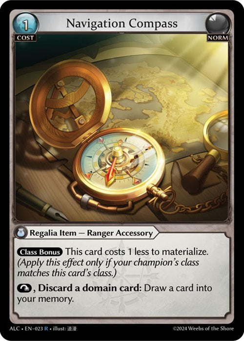 Navigation Compass (23) [Alchemical Revolution] | Card Merchant Takapuna