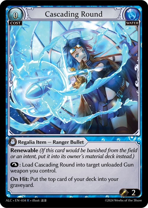 Cascading Round (34) [Alchemical Revolution] | Card Merchant Takapuna