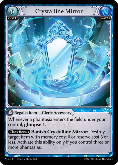 Crystalline Mirror (35) [Alchemical Revolution] | Card Merchant Takapuna