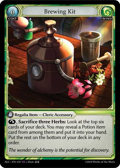 Brewing Kit (37) [Alchemical Revolution] | Card Merchant Takapuna