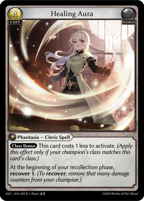 Healing Aura (59) [Alchemical Revolution] | Card Merchant Takapuna