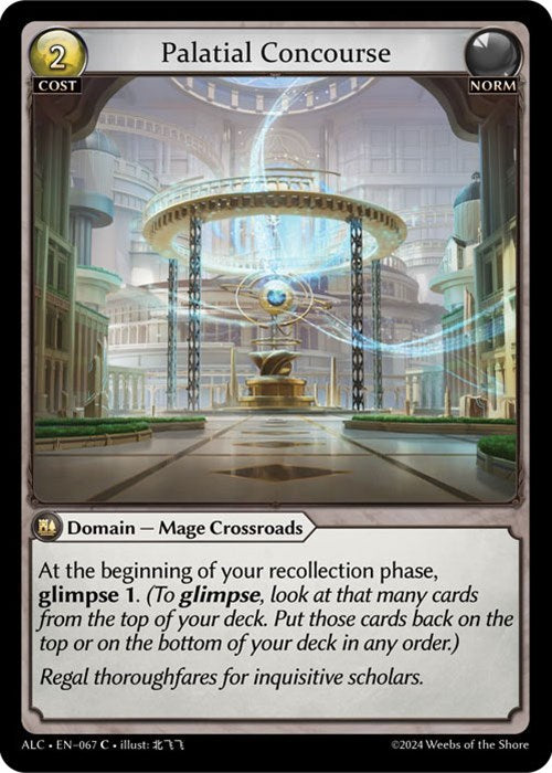 Palatial Concourse (67) [Alchemical Revolution] | Card Merchant Takapuna