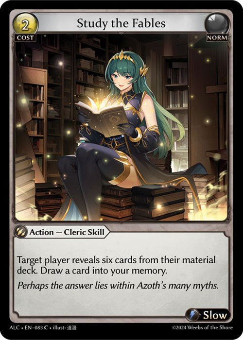 Study the Fables (83) [Alchemical Revolution] | Card Merchant Takapuna