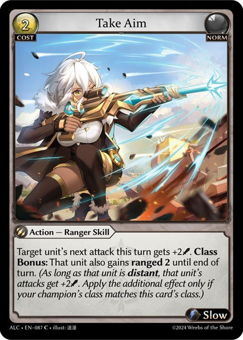 Take Aim (87) [Alchemical Revolution] | Card Merchant Takapuna