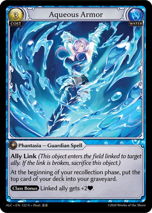 Aqueous Armor (122) [Alchemical Revolution] | Card Merchant Takapuna