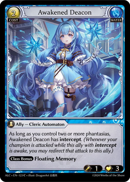 Awakened Deacon (123) [Alchemical Revolution] | Card Merchant Takapuna