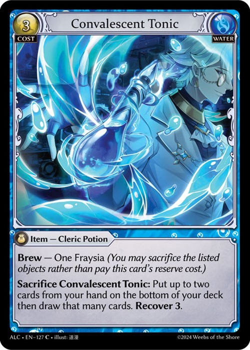 Convalescent Tonic (127) [Alchemical Revolution] | Card Merchant Takapuna