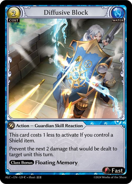 Diffusive Block (129) [Alchemical Revolution] | Card Merchant Takapuna