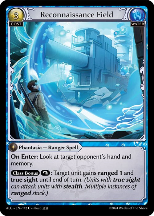 Reconnaissance Field (142) [Alchemical Revolution] | Card Merchant Takapuna