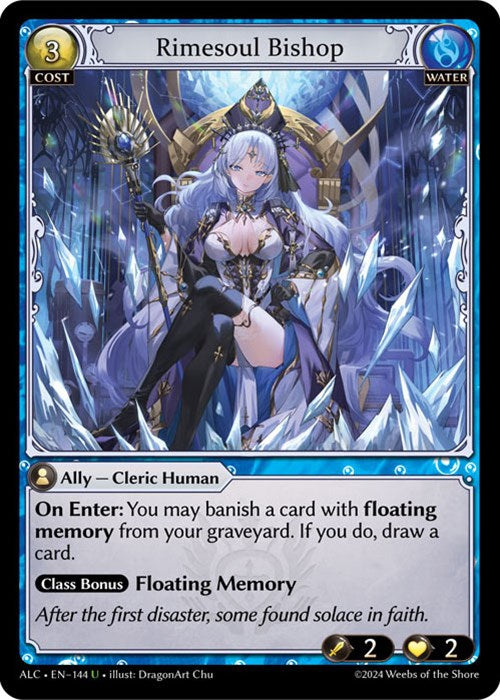 Rimesoul Bishop (144) [Alchemical Revolution] | Card Merchant Takapuna