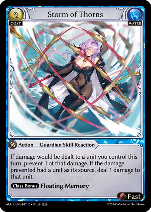 Storm of Thorns (147) [Alchemical Revolution] | Card Merchant Takapuna