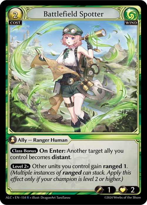 Battlefield Spotter (154) [Alchemical Revolution] | Card Merchant Takapuna