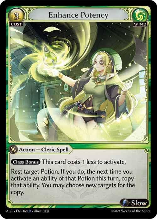 Enhance Potency (160) [Alchemical Revolution] | Card Merchant Takapuna