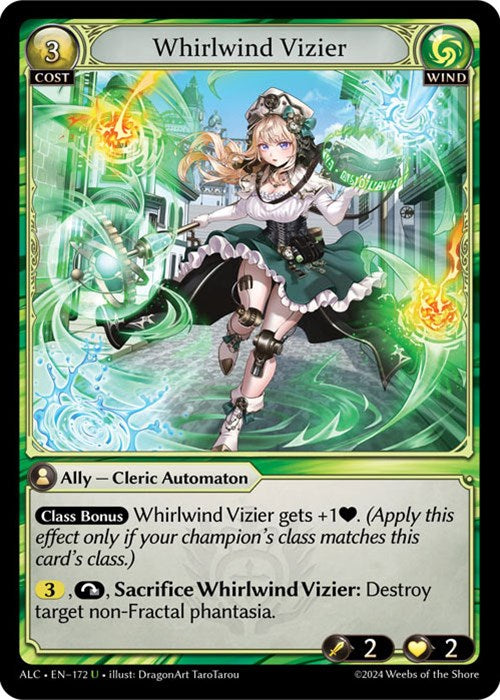 Whirlwind Vizier (172) [Alchemical Revolution] | Card Merchant Takapuna