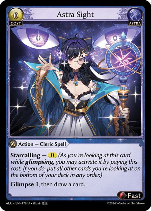 Astra Sight (179) [Alchemical Revolution] | Card Merchant Takapuna