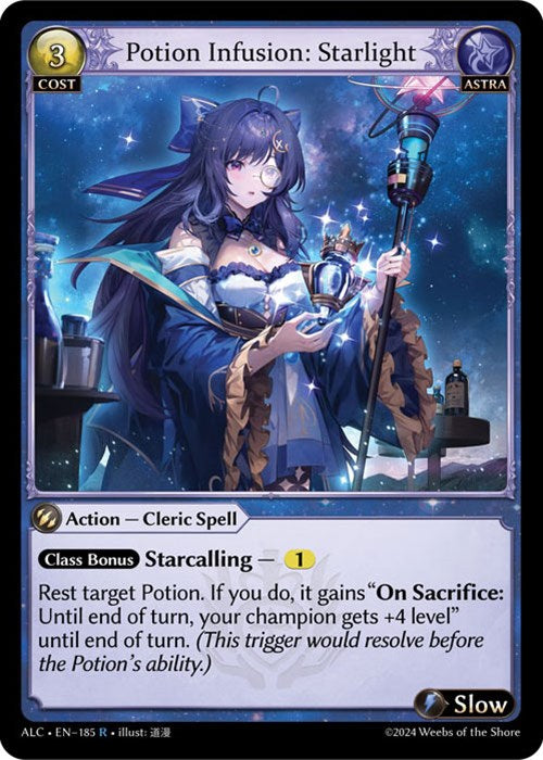 Potion Infusion: Starlight (185) [Alchemical Revolution] | Card Merchant Takapuna