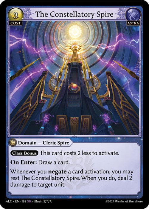 The Constellatory Spire (188) [Alchemical Revolution] | Card Merchant Takapuna