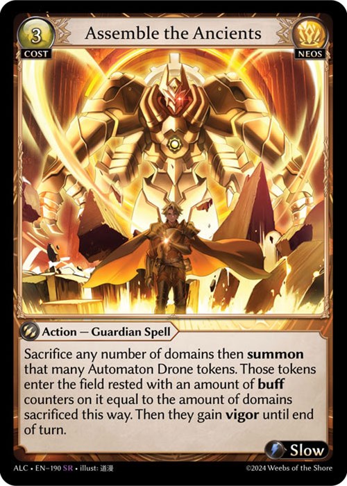 Assemble the Ancients (190) [Alchemical Revolution] | Card Merchant Takapuna