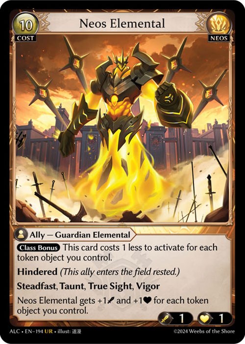 Neos Elemental (194) [Alchemical Revolution] | Card Merchant Takapuna