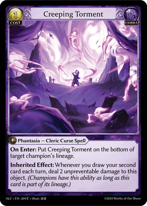 Creeping Torment (204) [Alchemical Revolution] | Card Merchant Takapuna