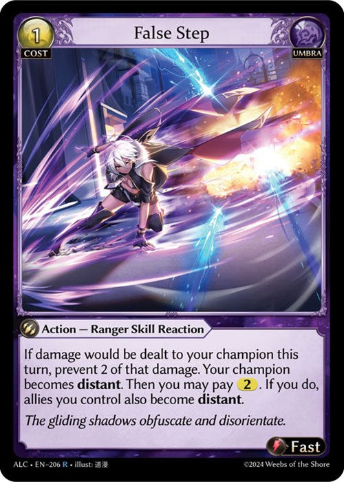 False Step (206) [Alchemical Revolution] | Card Merchant Takapuna