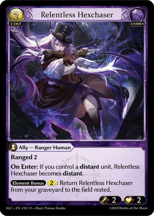 Relentless Hexchaser (210) [Alchemical Revolution] | Card Merchant Takapuna