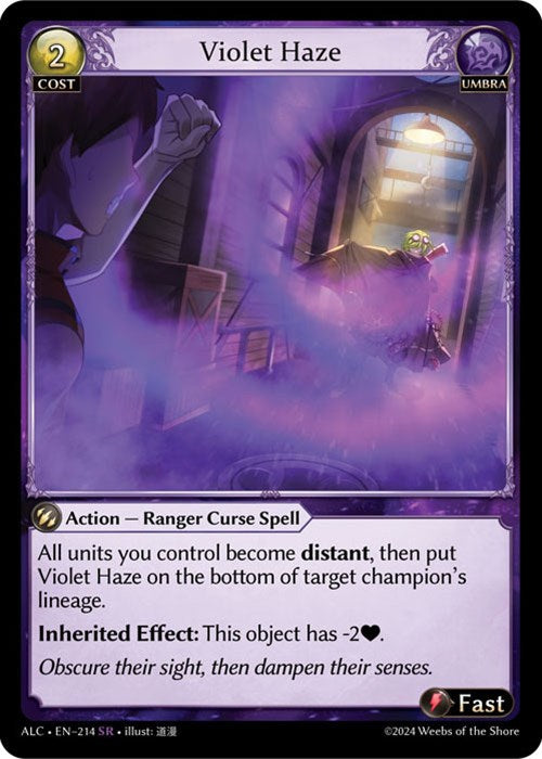 Violet Haze (214) [Alchemical Revolution] | Card Merchant Takapuna