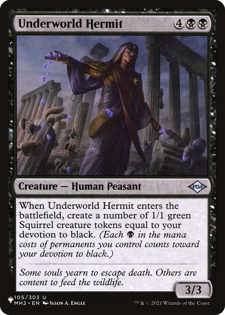 Underworld Hermit [The List] | Card Merchant Takapuna