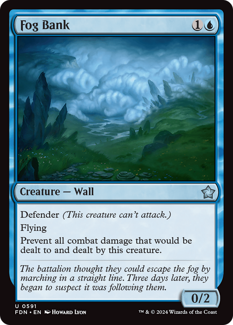 Fog Bank [Foundations] | Card Merchant Takapuna