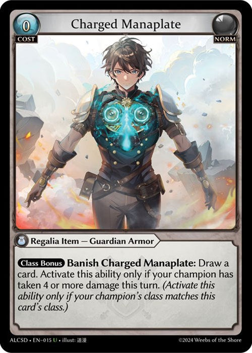Charged Manaplate (15) [Alchemical Revolution: Starter Decks] | Card Merchant Takapuna