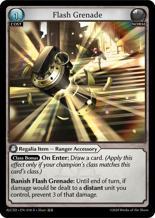Flash Grenade (18) [Alchemical Revolution: Starter Decks] | Card Merchant Takapuna