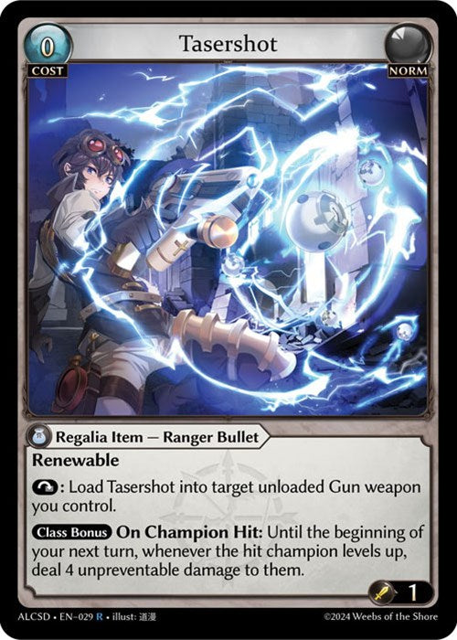 Tasershot (29) [Alchemical Revolution: Starter Decks] | Card Merchant Takapuna