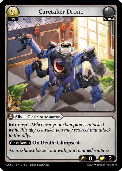 Caretaker Drone (42) [Alchemical Revolution: Starter Decks] | Card Merchant Takapuna