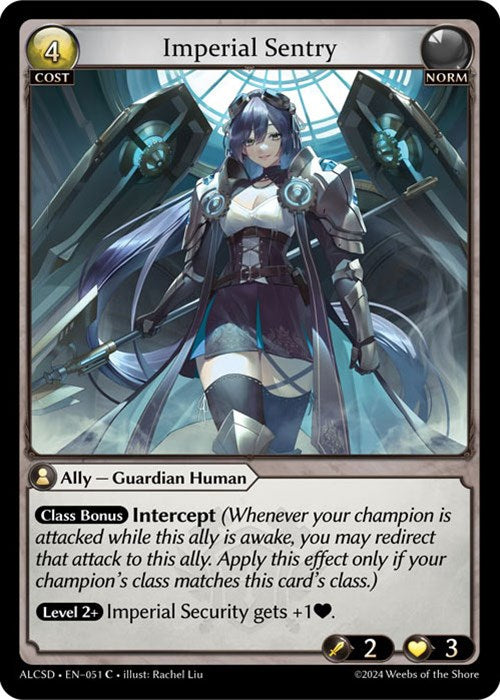 Imperial Sentry (51) [Alchemical Revolution: Starter Decks] | Card Merchant Takapuna