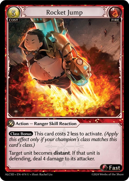 Rocket Jump (74) [Alchemical Revolution: Starter Decks] | Card Merchant Takapuna