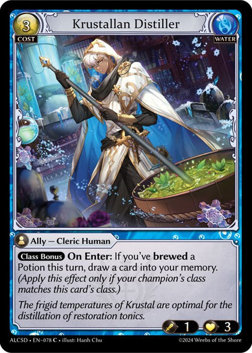 Krustallan Distiller (78) [Alchemical Revolution: Starter Decks] | Card Merchant Takapuna