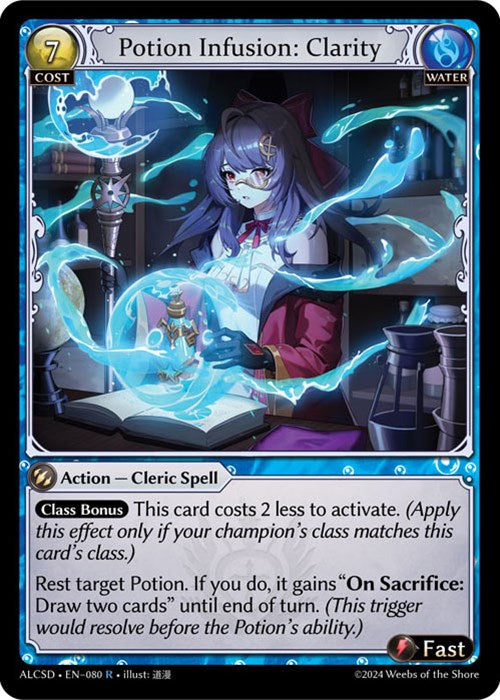 Potion Infusion: Clarity (80) [Alchemical Revolution: Starter Decks] | Card Merchant Takapuna