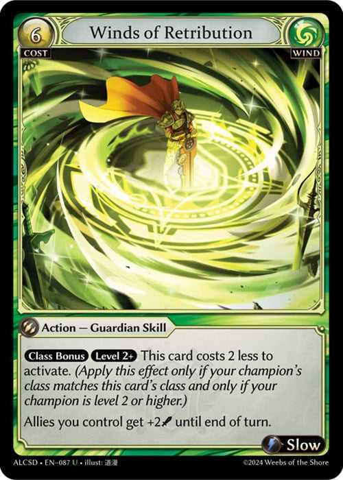 Winds of Retribution (87) [Alchemical Revolution: Starter Decks] | Card Merchant Takapuna
