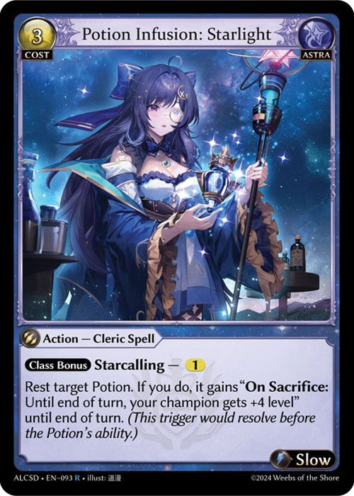 Potion Infusion: Starlight (93) [Alchemical Revolution: Starter Decks] | Card Merchant Takapuna