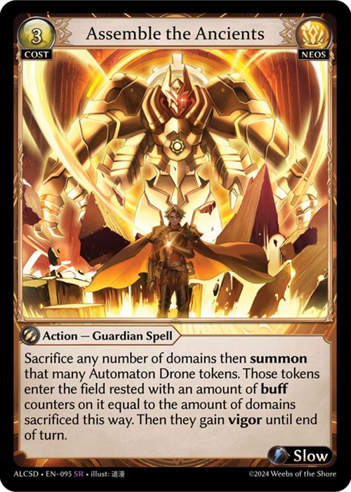 Assemble the Ancients (95) [Alchemical Revolution: Starter Decks] | Card Merchant Takapuna