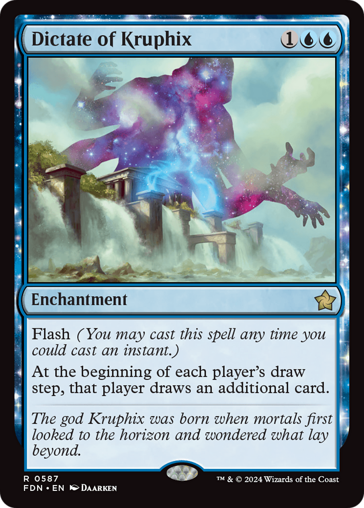 Dictate of Kruphix [Foundations] | Card Merchant Takapuna
