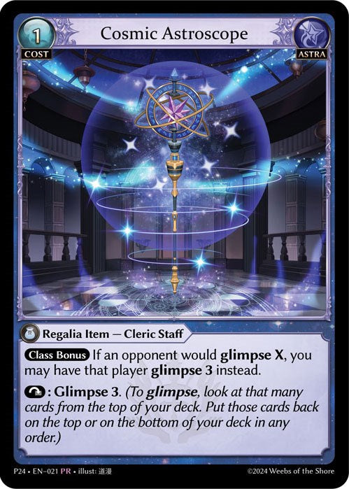 Cosmic Astroscope (021) [Promotional Cards] | Card Merchant Takapuna