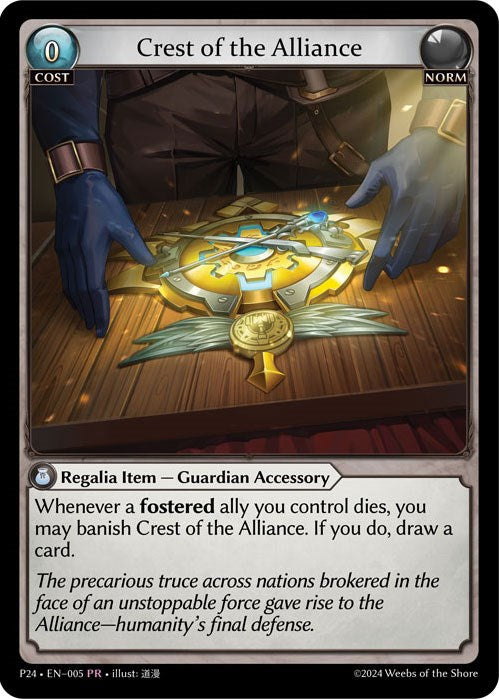 Crest of the Alliance (005) [Promotional Cards] | Card Merchant Takapuna