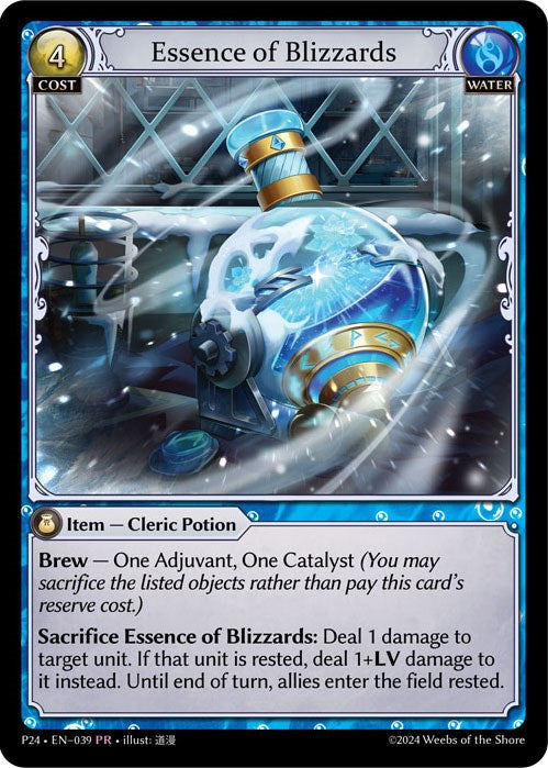 Essence of Blizzards (039) [Promotional Cards] | Card Merchant Takapuna