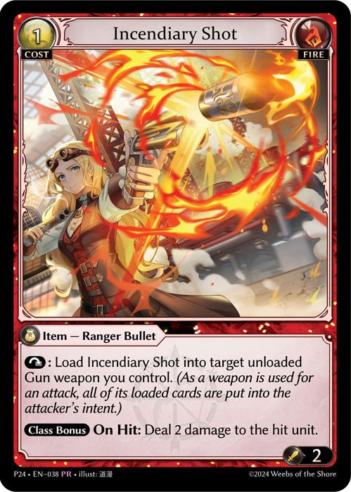 Incendiary Shot (038) [Promotional Cards] | Card Merchant Takapuna
