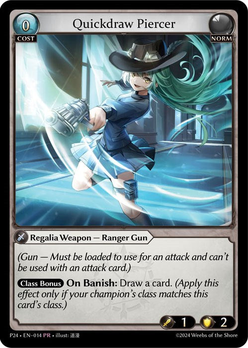 Quickdraw Piercer (014) [Promotional Cards] | Card Merchant Takapuna