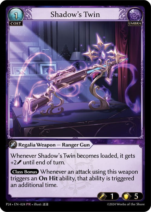 Shadow's Twin (024) [Promotional Cards] | Card Merchant Takapuna