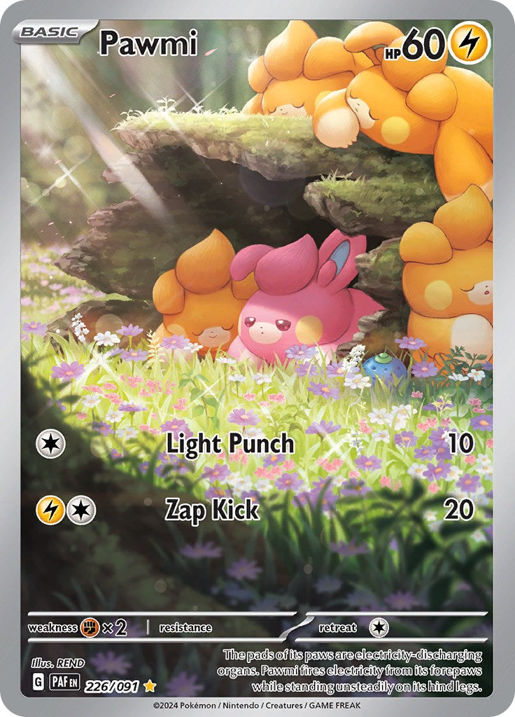 Pawmi (226/091) [Scarlet & Violet: Paldean Fates] | Card Merchant Takapuna